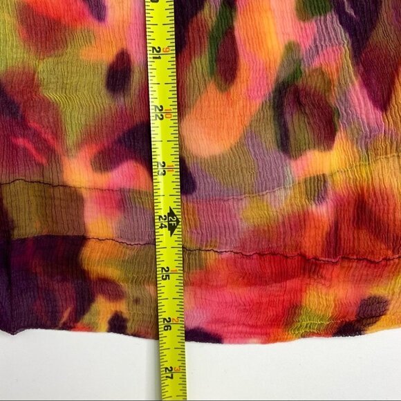 LUCKY Brand Sheer Gauzy Top  Size M - Picture 7 of 9